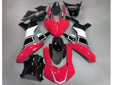 15-19 Rot Glänzend Weiß & Schwarz R1 Motorrad Verkleidung