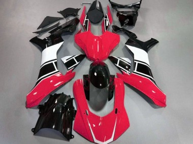15-19 Rot Glänzend Weiß & Schwarz R1 Motorrad Verkleidung