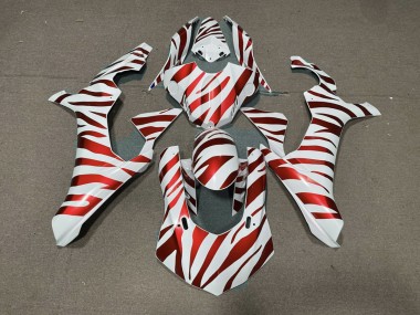 15-19 Rot Zebra R1 Motorrad Verkleidung