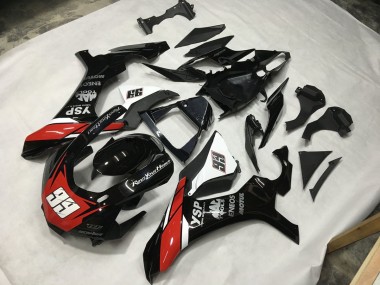 15-19 Schwarz Rot & Gelb R1 Motorrad Verkleidung