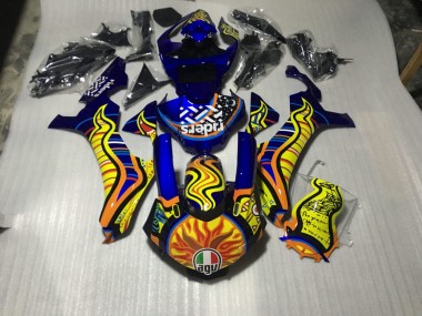 15-19 Tribal Design R1 Motorrad Verkleidung