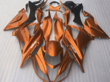 16-19 Candy Orange Glänzend ZX10R Motorrad Verkleidung