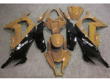 16-19 Desert Tan & Schwarz ZX10R Motorrad Verkleidung