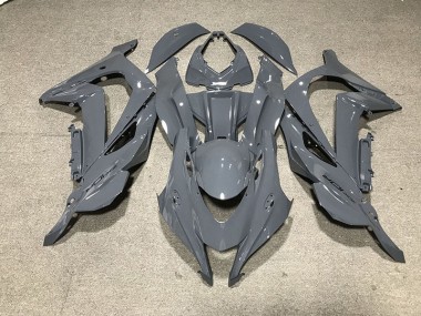 16-19 Nardo Grau Schwarzes Logo ZX10R Motorrad Verkleidung