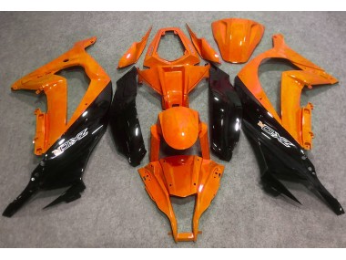 16-19 Orange Glänzend & Schwarz ZX10R Motorrad Verkleidung
