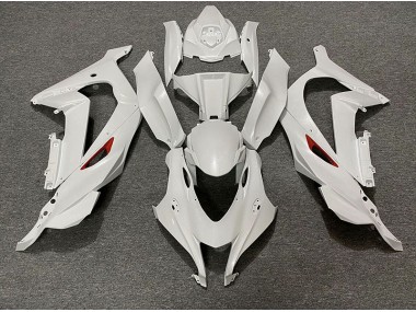 16-19 Perlweiß Rot Rand ZX10R Motorrad Verkleidung