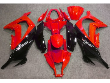 16-19 Rot Glänzend & Schwarz ZX10R Motorrad Verkleidung