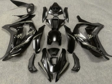 16-19 Satinschwarz & Grau ZX10R Motorrad Verkleidung