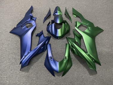 17-21 Blau & Grün Split R6 Motorrad Verkleidung