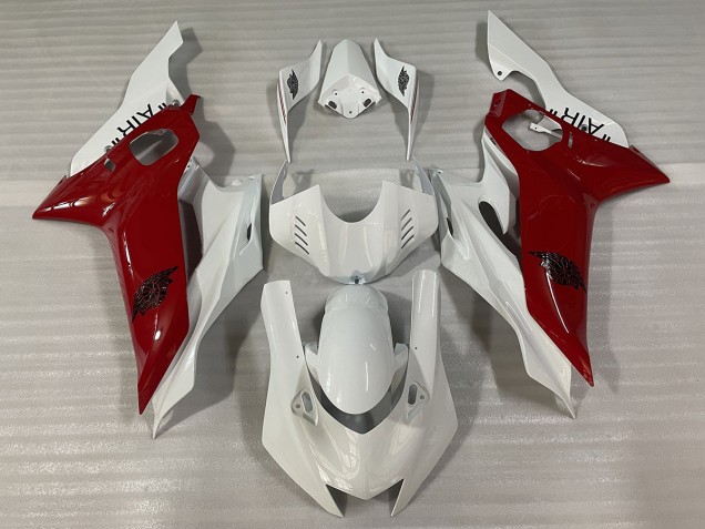 17-21 Glänzend Weiß & Rot J AIR R6 Motorrad Verkleidung 17-21 Glänzend Weiß & Rot J AIR R6 Motorrad Verkleidung