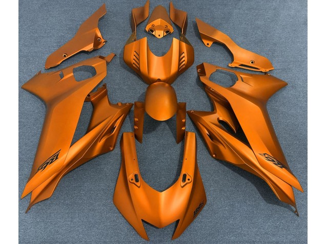 17-21 Hellorange Matt R6 Motorrad Verkleidung
