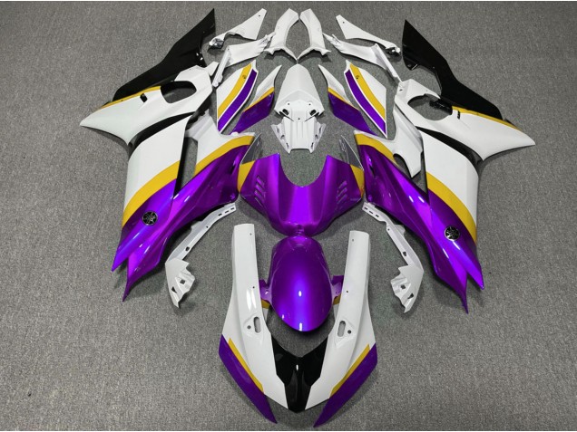 17-21 Lila-Gelber Glanz R6 Motorrad Verkleidung