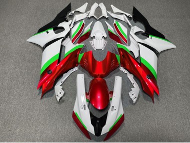 17-21 Rot & Grün Glänzend R6 Motorrad Verkleidung