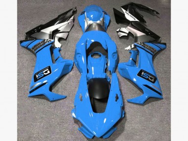 17-23 Blau Glänzend DSI CBR1000RR Motorrad Verkleidung