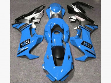 17-23 Blau Glänzend DSI CBR1000RR Motorrad Verkleidung