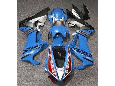 17-23 Glänzend Blau & Rot CBR1000RR Motorrad Verkleidung
