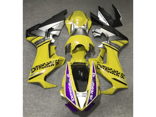 17-23 Glänzend Gelb & Lila CBR1000RR Motorrad Verkleidung