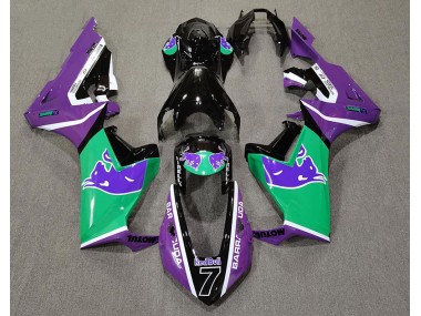 17-23 Lila Bull CBR1000RR Motorrad Verkleidung