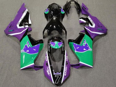 17-23 Lila Bull CBR1000RR Motorrad Verkleidung
