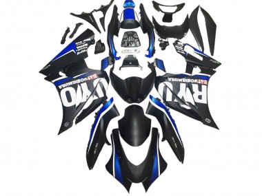 17-23 Matt Schwarz & Blau GSXR 1000 Motorrad Verkleidung