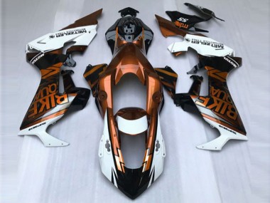 17-23 Orange & Weiß Benutzerdefiniert CBR1000RR Motorrad Verkleidung