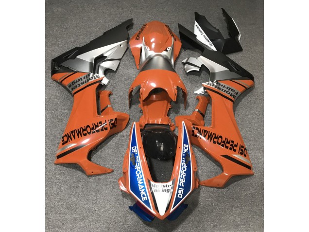 17-23 Orange Glänzend & Blau CBR1000RR Motorrad Verkleidung