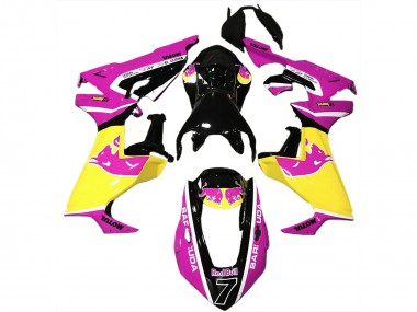 17-23 Rosa Stier CBR1000RR Motorrad Verkleidung