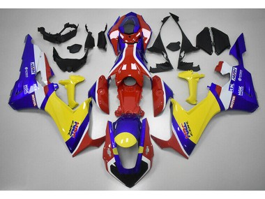 17-23 Rot Blau & Gelb HRC CBR1000RR Motorrad Verkleidung