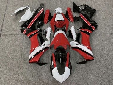17-23 Rot Glänzend Weiß & Schwarz CBR1000RR Motorrad Verkleidung