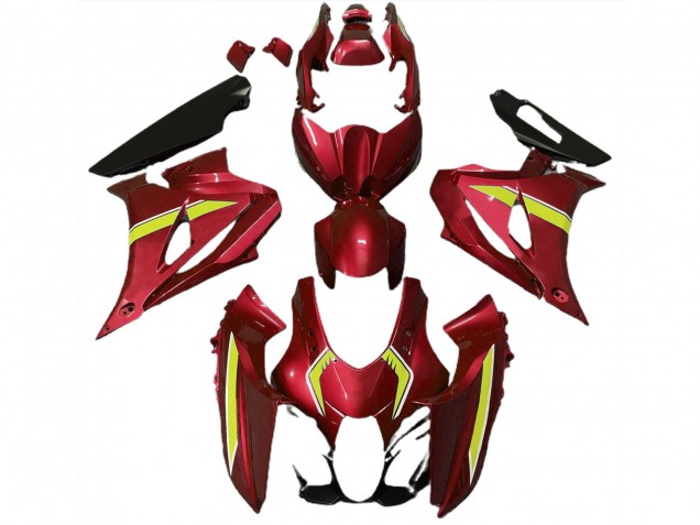 17-23 Rot Stil GSXR 1000 Motorrad Verkleidung