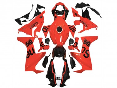 17-23 Rot Street Flava CBR1000RR Motorrad Verkleidung
