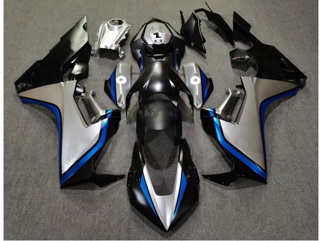 17-23 Silber & Schwarz & Blau CBR1000RR Motorrad Verkleidung