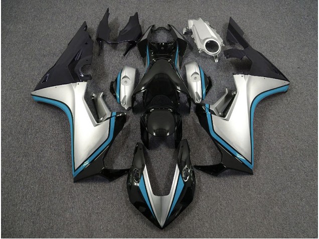 17-23 Silber & Schwarz & Hellblau CBR1000RR Motorrad Verkleidung 17-23 Silber & Schwarz & Hellblau CBR1000RR Motorrad Verkleidung