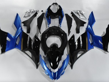 18-23 Blau & Schwarz Ninja 400 Motorrad Verkleidung