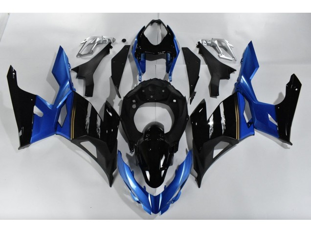 18-23 Blau & Schwarz Ninja 400 Motorrad Verkleidung
