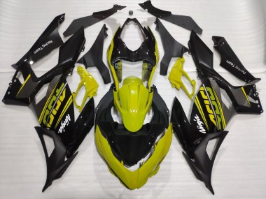 18-23 Glänzend Gelb Ninja 400 Motorrad Verkleidung