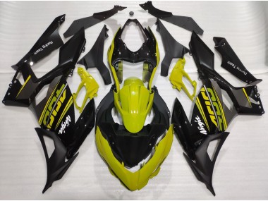 18-23 Glänzend Gelb Ninja 400 Motorrad Verkleidung
