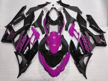 18-23 Glanzrosa Ninja 400 Motorrad Verkleidung