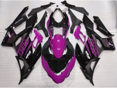 18-23 Glanzrosa Ninja 400 Motorrad Verkleidung