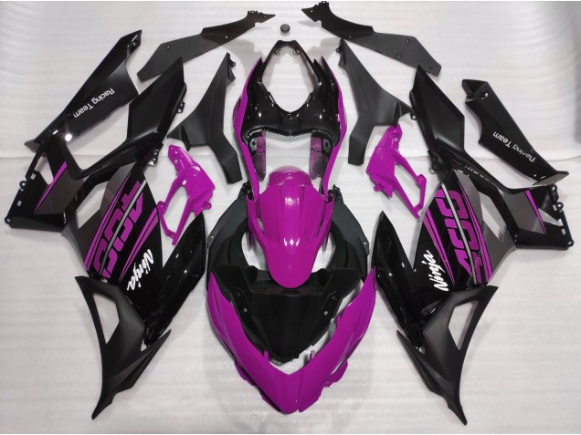 18-23 Glanzrosa Ninja 400 Motorrad Verkleidung 18-23 Glanzrosa Ninja 400 Motorrad Verkleidung