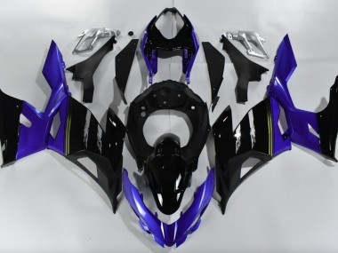 18-23 Lila & Schwarz Ninja 400 Motorrad Verkleidung