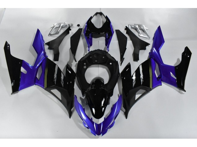 18-23 Lila & Schwarz Ninja 400 Motorrad Verkleidung 18-23 Lila & Schwarz Ninja 400 Motorrad Verkleidung