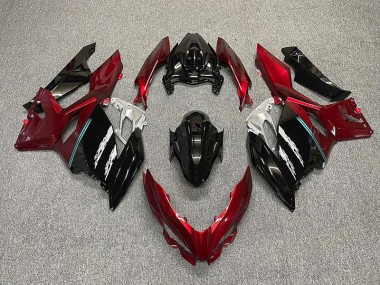 18-23 Rot & Schwarz Ninja 400 Motorrad Verkleidung