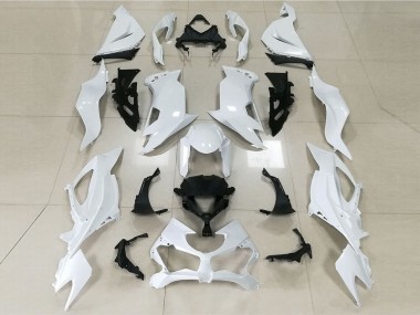 19-23 Glänzend Weiß ZX6R Motorrad Verkleidung