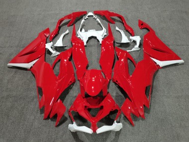 19-23 Rot Mit Weiß ZX6R Motorrad Verkleidung