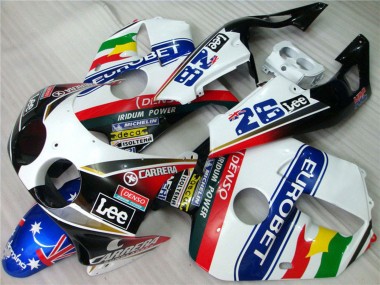 90-98 Carrera Eurobet CBR250RR Motorrad Verkleidung