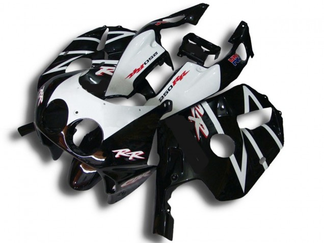 90-98 Schwarz Mit Floro Gelb CBR250RR Motorrad Verkleidung
