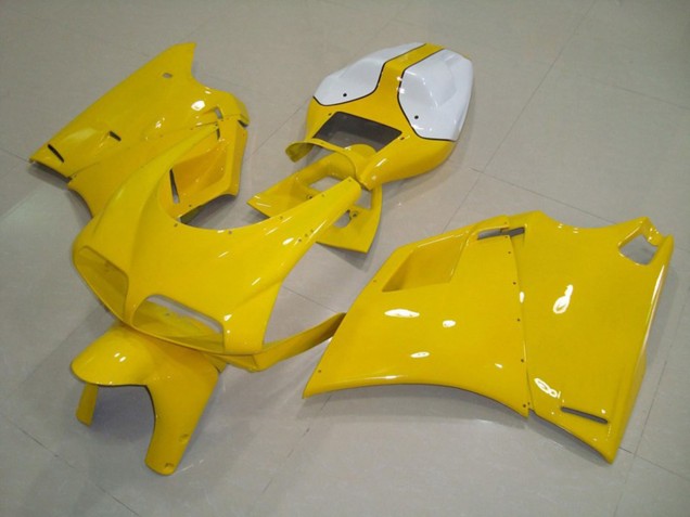 93-05 Gelb Glanz Ducati 996 748 916 998 Motorrad Verkleidung