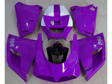 93-05 Glanz Lila Ducati 996 748 916 998 Motorrad Verkleidung