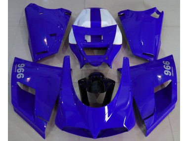 93-05 Glänzend Blau Ducati 996 748 916 998 Motorrad Verkleidung